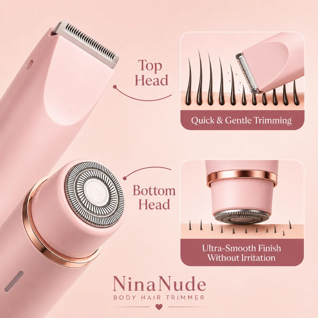 VELLOURA 2-in-1 Body Shaver